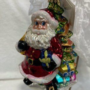 Christopher Radko A Year of Cheer Christmas Ornament